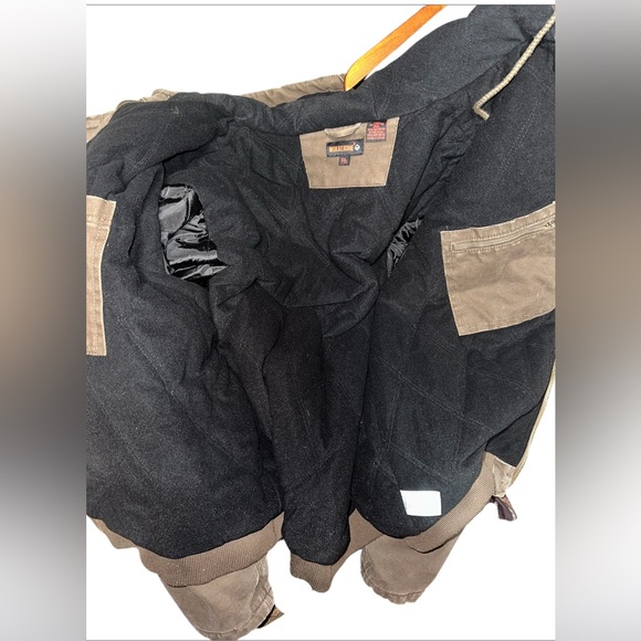 Wolverine work jacket heavy duty tobacco color SIZE  XXL PREOWNED *workwear - Picture 8 of 9